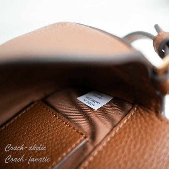 NWT Tory Burch Britten Mini Top Handle Crossbody in Moose - Picture 8 of 8